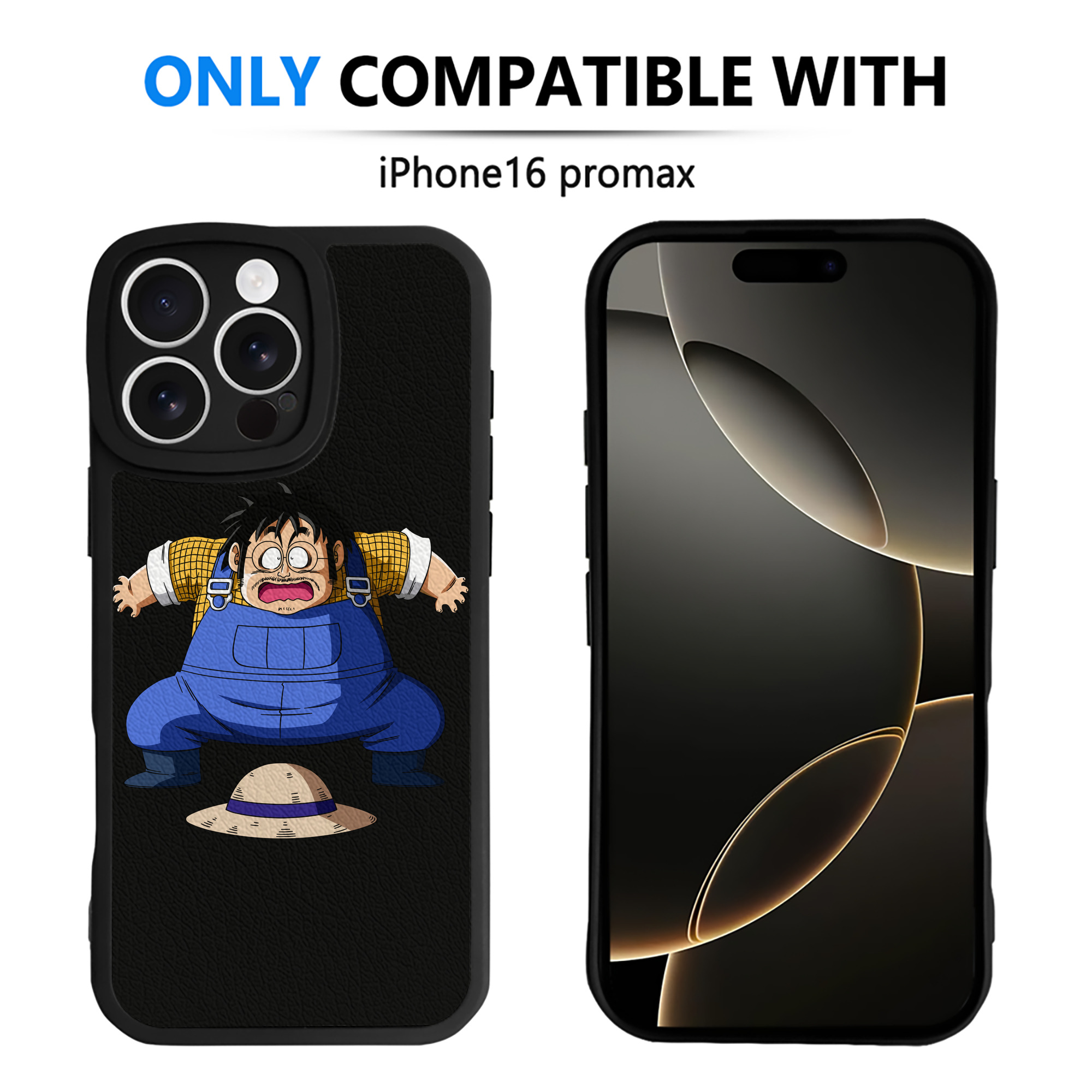 （画像用） ドラゴンボール DRAGON BALL 【iPhone 16シリーズ対応】シリコンスマホケース（レザー調） 材質：シリコン